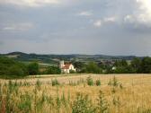  Fernblick zur Pfarrkirche Glaubendorf 