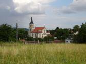  Blick zur Pfarrkirche Glaubendorf 
