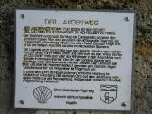  Infotafel - Jakobsweg 