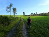  Blick auf die Wanderstrecke 