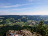 Fernblick beim Mepunkt in Yspertal nach Laimbach am Ostrong