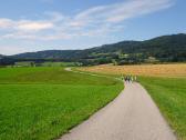  Blick auf die Wanderroute 