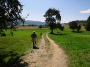  Blick auf die Wanderroute 