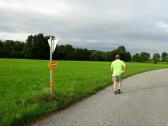  Wanderer bei der Streckenteilung 