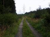 Wanderroute auf dem Mitterweg Richtung Wildhuser 