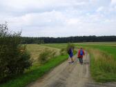  Wanderroute durch die Riede Bergfeld 