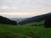 Fernblick vom Bogenschtzenplatz nach Peilstein im Mhlviertel 