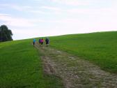  Blick auf die Wanderstrecke Richtung Hinterschiffl 