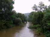 Blick auf dem Kamp flussaufwrts von der Kampbrcke 