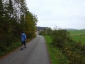  Blick auf die Wanderstrecke Richtung Kleinkamp - Knappenhof 