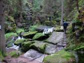  Wanderroute entlang des Lohnbachfalls 