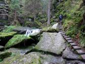  Wanderroute entlang des Lohnbachfalls 