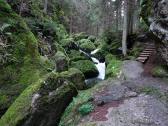  Wanderroute entlang des Lohnbachfalls 