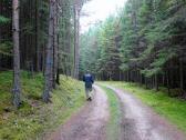  Blick auf die Wanderstrecke 