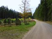 Blick zum Pensionsgarten des Graf Johannes Seilern-Aspang