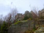  imposante Felsformationen auf dem Nebelberg 