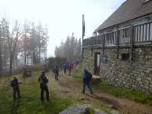  Marathonis beim Abmarsch von der Nebelsteinhtte 