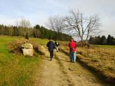  Blick auf die Wanderstrecke 