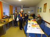  Wanderer und Werber im Startlokal 