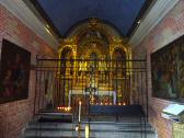  der schne neugotischer Altar in der Loreto-Kapelle 