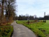  Wanderroute auf der Roseneggstrae 