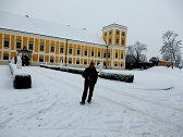  fotoshooting vor dem Schloss Tillysburg 