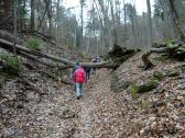  Wanderroute durch den Schildbachgraben 