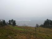  Fernblick zur Donau - leider im Nebel 