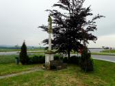 Immaculata-Statue, "Knigin des Friedens" - westlich des Ortes Mold 