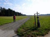  Wanderroute am Scheibenberg beim Reubergerkreuz 