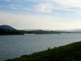  Blick zu den Frachtkhnen auf der Donau 