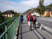  Wanderroute entlang der Donaustrae bei Weitenegg 