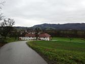  Blick auf die Wanderroute auf der Sandbauernstrae 