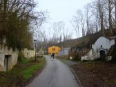 der Blick zurck in die Kellergasse - Weiterner Kellerweg 