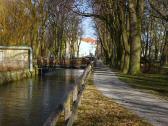 Wanderroute entlang dem Mhlbach beim Hammerpark 