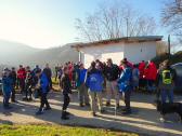 Marathonis bei der 1. Labestelle beim Hochbehlter Zeiling