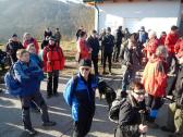 Marathonis bei der 1. Labestelle beim Hochbehlter Zeiling