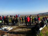 Marathonis bei der 1. Labestelle beim Hochbehlter Zeiling