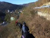  Wanderroute bergab nach Steinaweg 