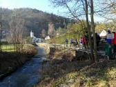 Marathonis bei der Einmndung des Halterbach in die Fladnitz