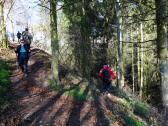  Wanderroute bergab nach Furth-Gttweig 