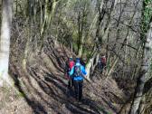  Wanderroute bergab nach Furth-Gttweig 