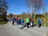 Marathonis auf der "Obere Ortsstrae" in Tiefenfucha 