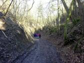  Wanderroute auf dem Grabenweg 