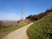  ein Blick zurck auf die Wanderstrecke 