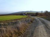  Blick zur 3. Labestelle beim Rapelkreuz 