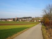 Blick auf die Wanderstrecke und weiter nach St. Georgen am Ybbsfelde 