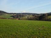  schner Fernblick zu den Gehften von Weitgraben 