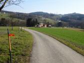  Blick auf die Wanderstrecke im Gebiet Semmelnest 