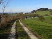  Blick auf die Wanderstrecke ins Gebiet Krahof 